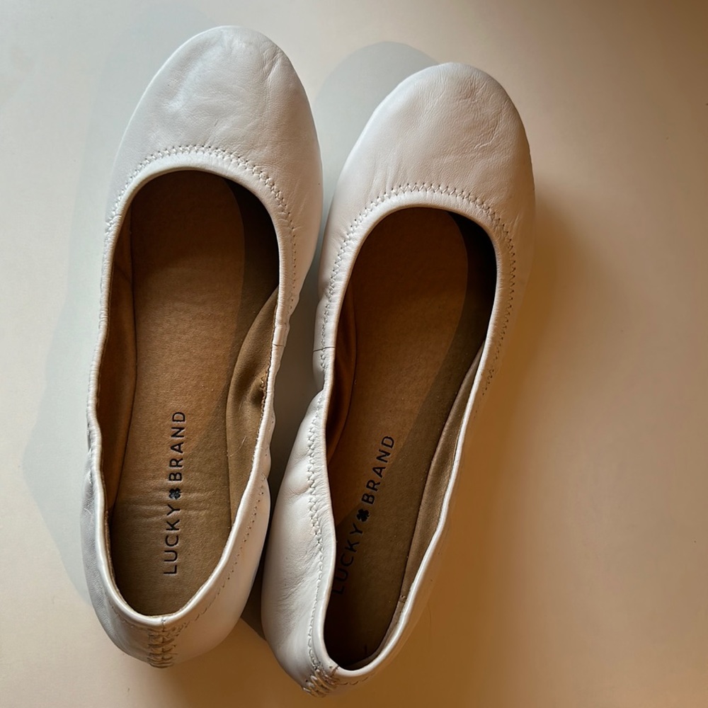 Lucky Brand Ballet flats worn one time